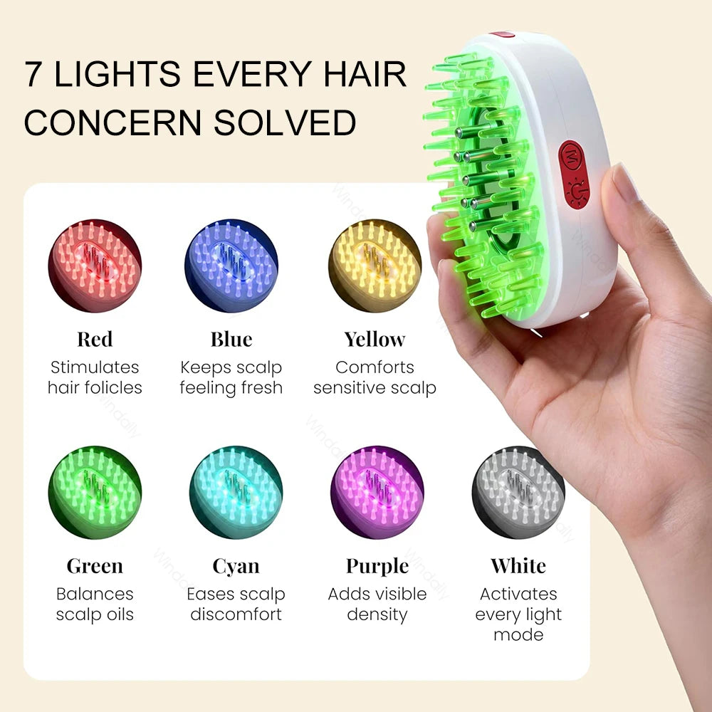 Nyrona LED Scalp Massager