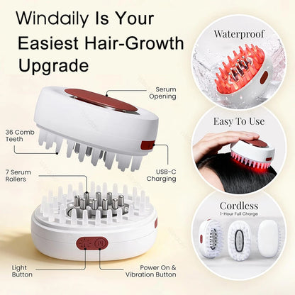 Nyrona LED Scalp Massager