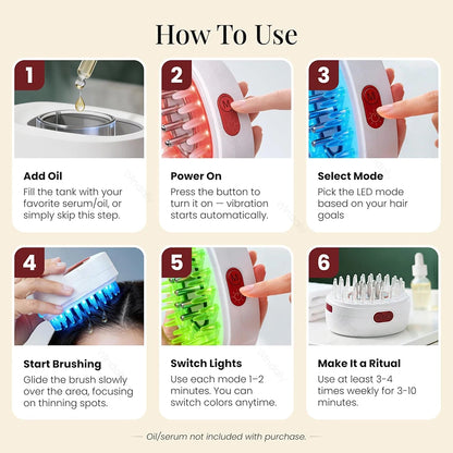 Nyrona LED Scalp Massager