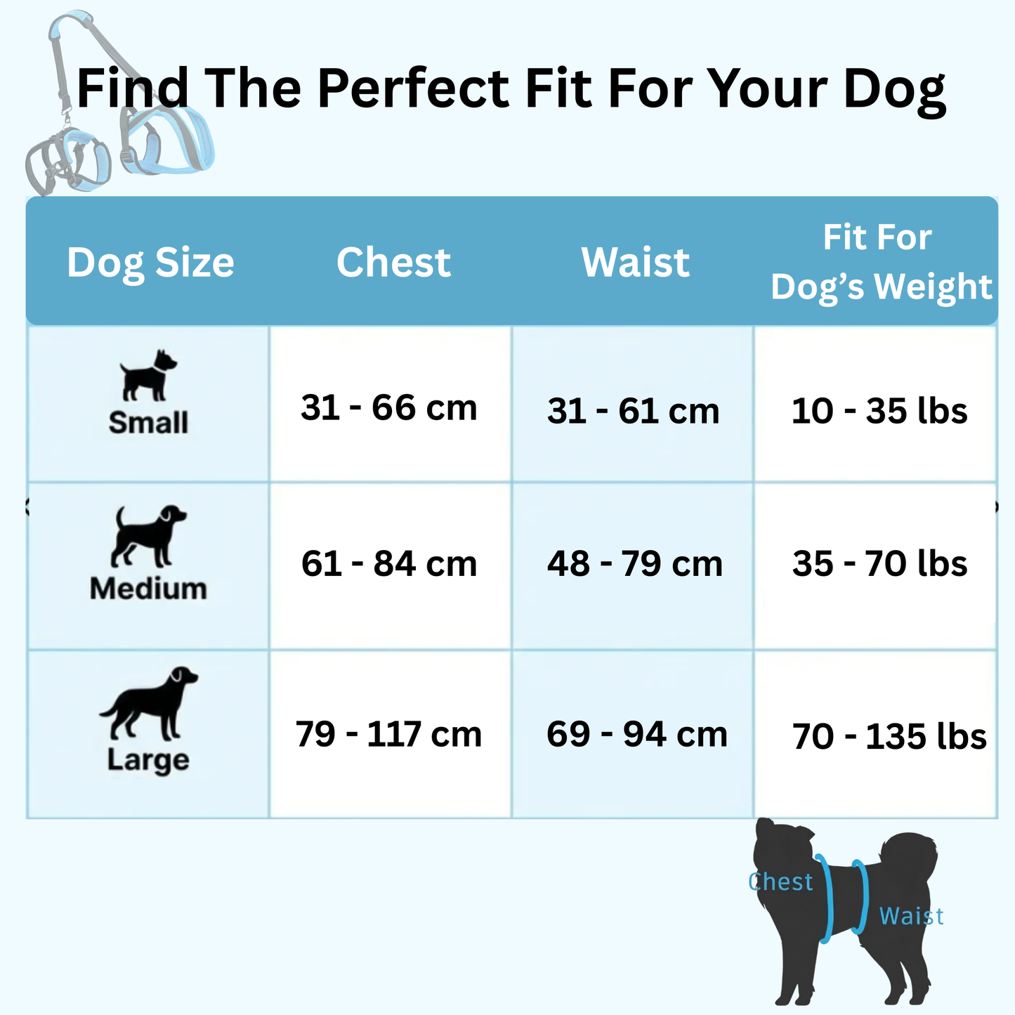 Pawrelia Mobility Harness